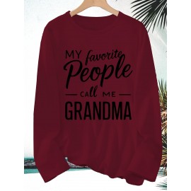 Women'S Long Sleeve Crew Neck T-Shirt with 