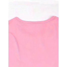 Women's Western Cowboy Graphic Long Sleeve Top - Vintage HOWDY Print with Hat & Bandana Design, Soft Grey All-Season Casual Shirt, Machine Washable Round Neck Women's Clothing, Seasonal Fashion, Comfortable Fit