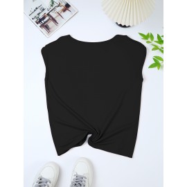 [Disney Coral Pink T-Shirt] Disney Women's Coral Pink Sleeveless T-Shirt | Magical Castle & Stars Print, Round Neck Summer Top, Lightweight Polyester Blend, Perfect for Disneyland or Disney-Themed Outfits