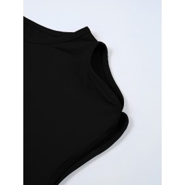 [Disney Coral Pink T-Shirt] Disney Women's Coral Pink Sleeveless T-Shirt | Magical Castle & Stars Print, Round Neck Summer Top, Lightweight Polyester Blend, Perfect for Disneyland or Disney-Themed Outfits