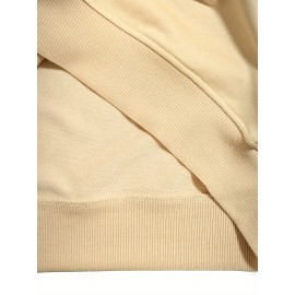 Women'S Plus Size Cartoon Squirrel Graphic Sweatshirt - Casual Long Sleeve Crew Neck, Machine Washable Polyester, Fall/Winter Sportswear with Funny Squirrel Applique Design