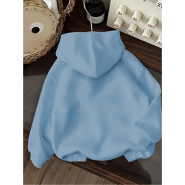 [Cozy Christian Faith Hoodie] 100% Polyester Cozy Women's Pink Christian Faith Hooded Sweatshirt with Psalm 91 Bible Verse Print | Machine-Washable Pullover for Casual Wear | Inspirational Religious Apparel for Fall/Winter Layering