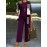 Spring and Summer Three-Piece Color-Block Print Set with Long Sleeve Jacket, Vest, and Pants for Women