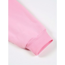 Women'S 2pcs Set, Women'S Casual Bow Print Design Crew Neck Sweatshirt and Leggings, Fall/ Winter