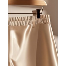 [Elegant Top Set] Elegant Sleeveless Top and Shorts Set | Women's Casual Pants Outfit